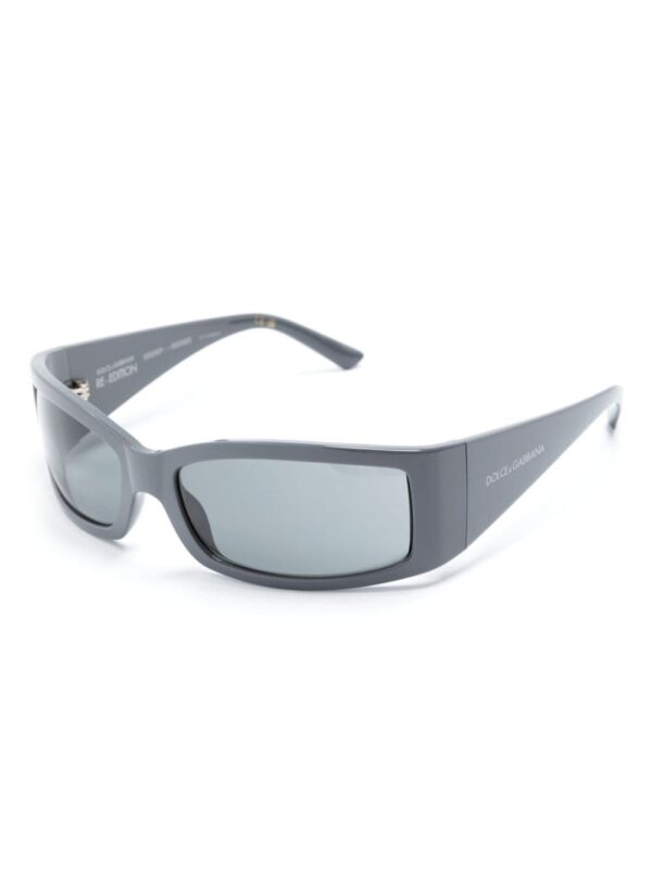 Dolce & Gabbana Eyewear Re-Edition wraparound-frame sunglasses - Image 2