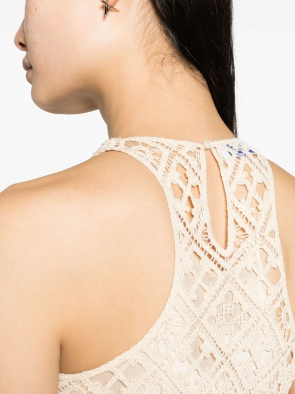 Off-White Arrows crochet midi dress - Image 5