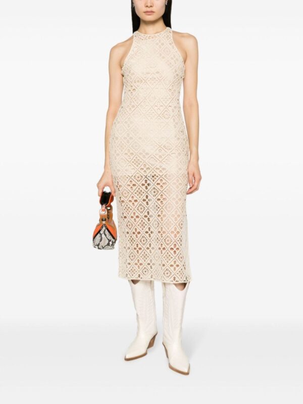 Off-White Arrows crochet midi dress - Image 2