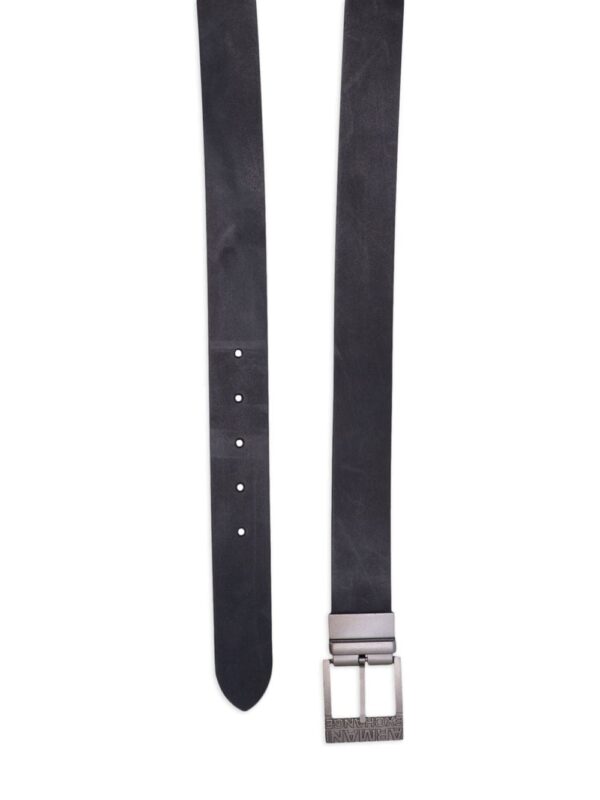 Louis Vuitton logo-engraved buckle leather belt - Image 2