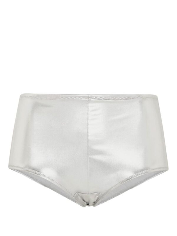 Dolce & Gabbana  metallic laminated-jersey low-rise briefs