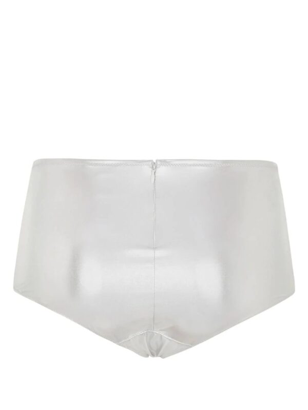 Dolce & Gabbana  metallic laminated-jersey low-rise briefs - Image 2