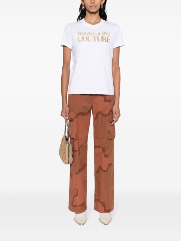 Versace Jeans Couture logo-print cotton T-shirt - Image 2