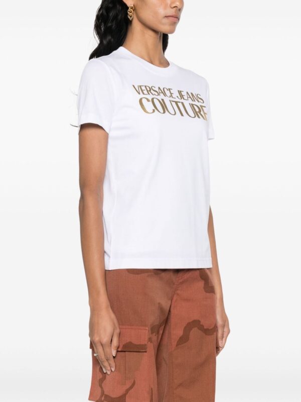 Versace Jeans Couture logo-print cotton T-shirt - Image 3