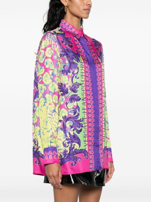 Versace Jeans Couture  graphic-print long-sleeve shirt - Image 3