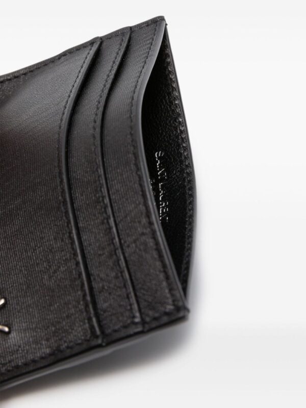 Saint Laurent Cassandre marbled cardholder - Image 3