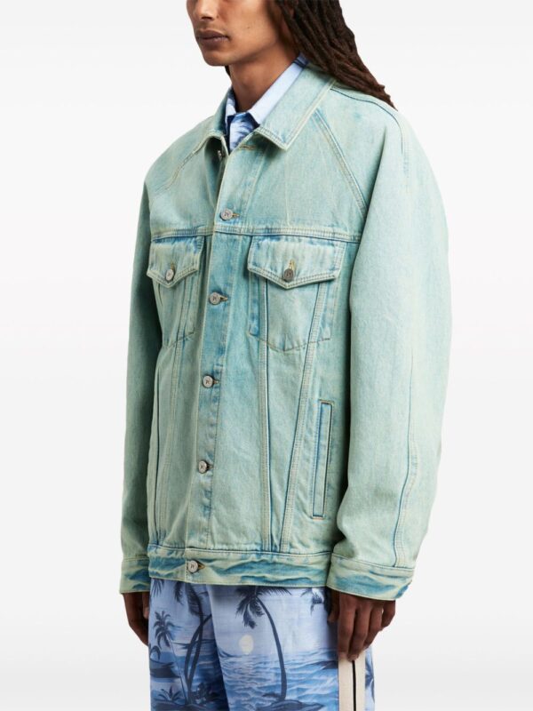 Palm Angels  overdyed denim jacket - Image 4