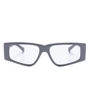 Dolce & Gabbana Eyewear logo-plaque rectangle-frame sunglasses