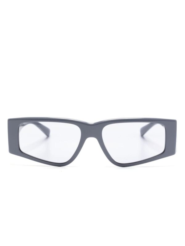 Dolce & Gabbana Eyewear logo-plaque rectangle-frame sunglasses