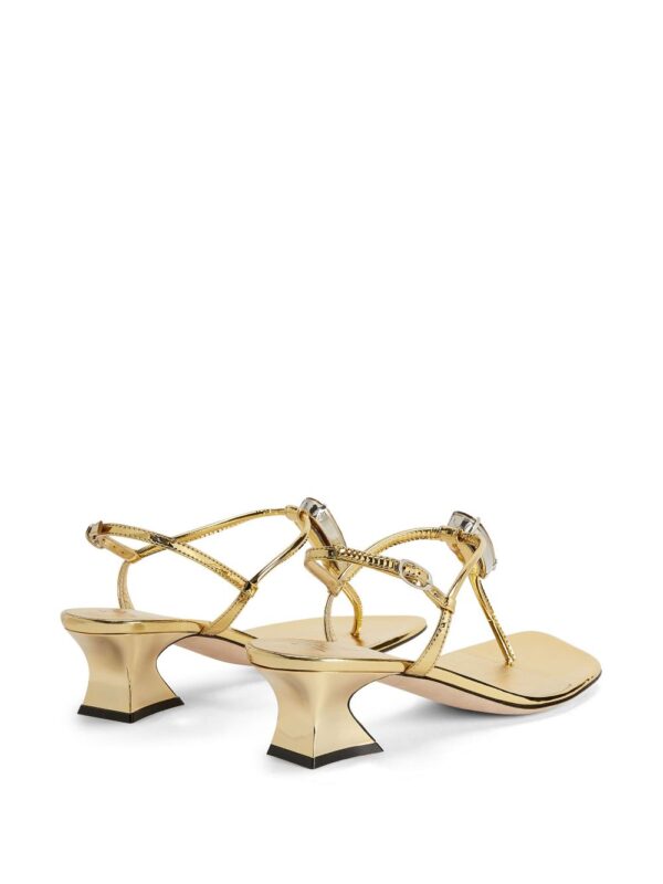 Giuseppe Zanotti  Anthonia 45mm rhinestone-embellished thong sandals - Image 3