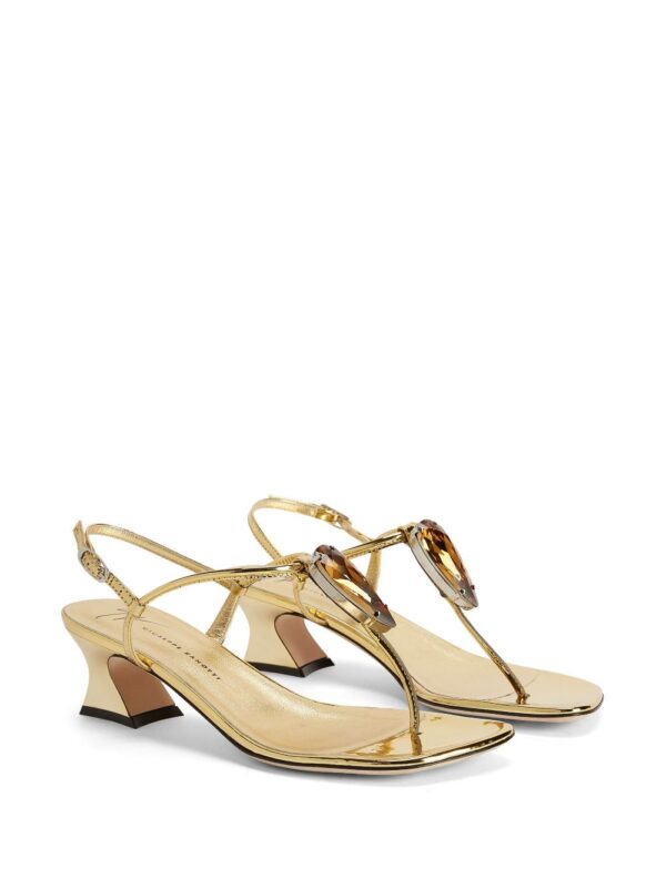 Giuseppe Zanotti  Anthonia 45mm rhinestone-embellished thong sandals - Image 2