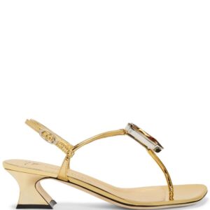 Giuseppe Zanotti  Anthonia 45mm rhinestone-embellished thong sandals