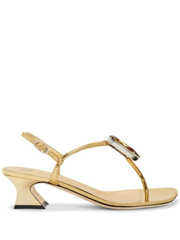 Giuseppe Zanotti  Anthonia 45mm rhinestone-embellished thong sandals