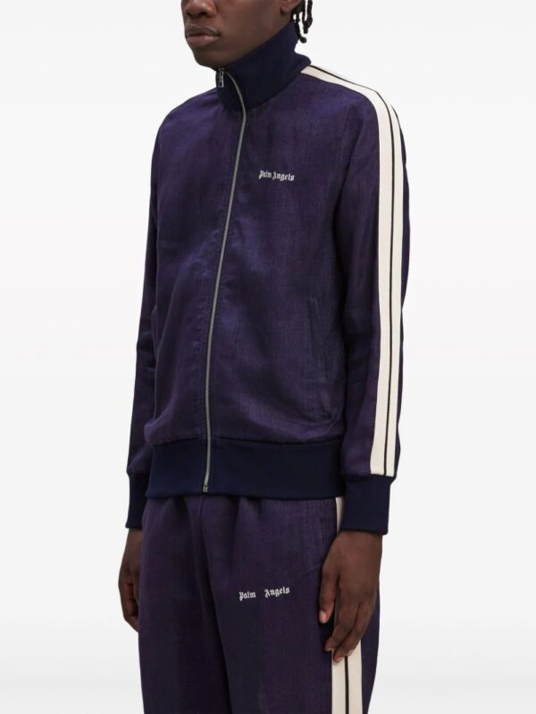 Palm Angels  logo-embroidered track jacket - Image 4