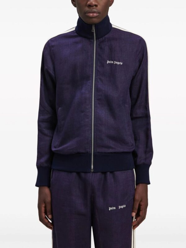 Palm Angels  logo-embroidered track jacket - Image 3