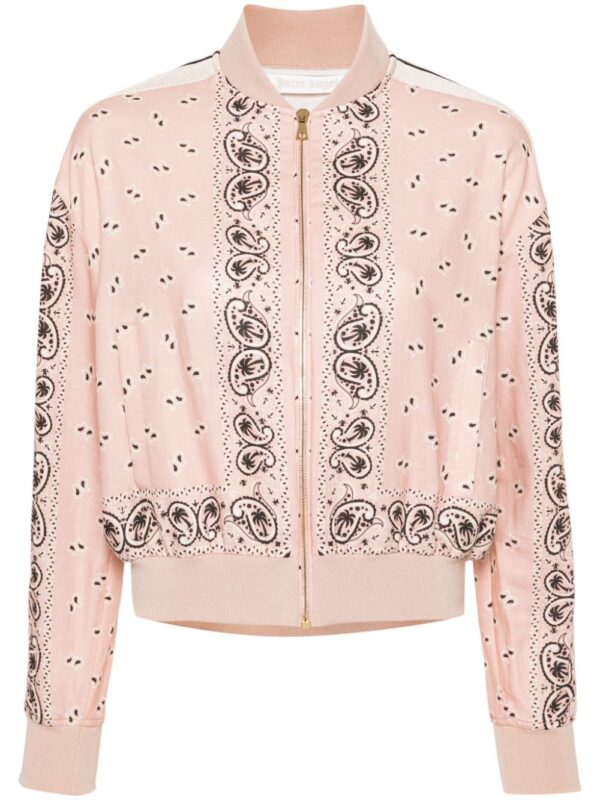 Palm Angels  paisley-print bomber jacket