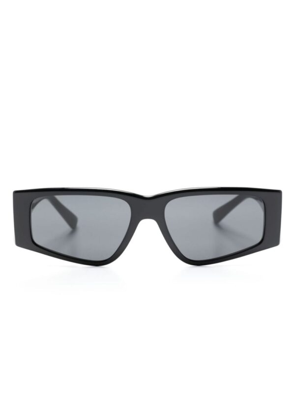 Dolce & Gabbana Eyewear logo-embossed rectangle-frame sunglasses