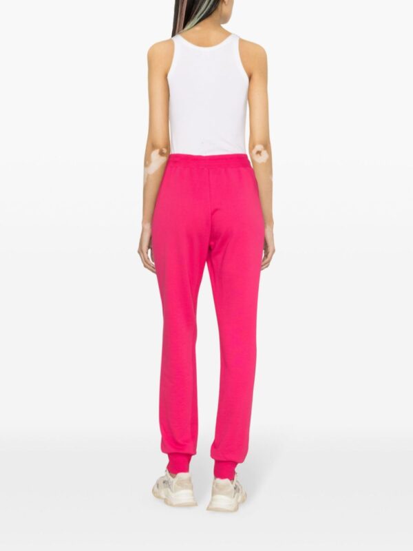 Versace Jeans Couture  logo-embroidered cotton track pants - Image 4