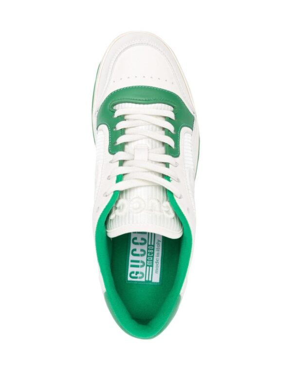 Gucci Mac80 leather sneakers - Image 4