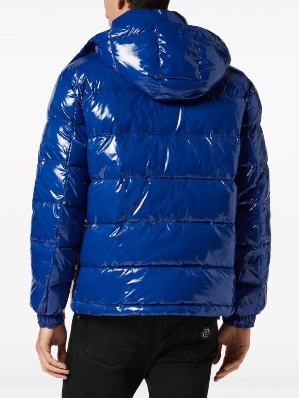 Philipp Plein  Hexagon logo-plaque padded jacket - Image 3