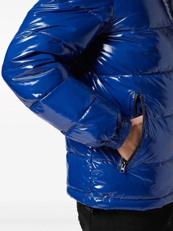 Philipp Plein  Hexagon logo-plaque padded jacket - Image 4
