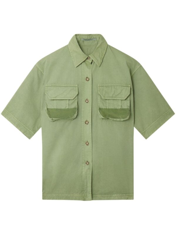 Stella McCartney short-sleeve cotton shirt