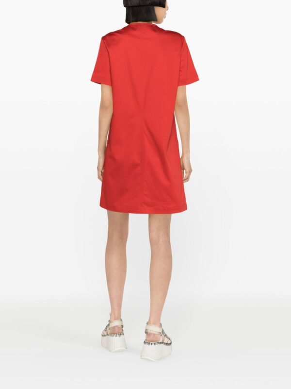 MOSCHINO JEANS  A-line heart-patch minidress - Image 4