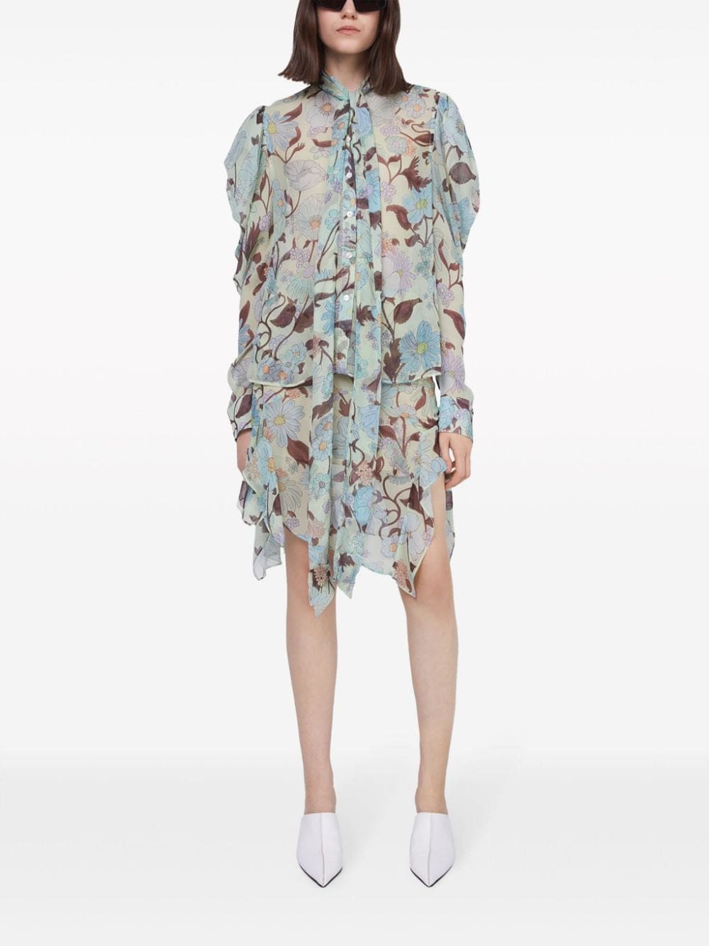 Stella McCartney Lady Garden silk blouse - Image 2