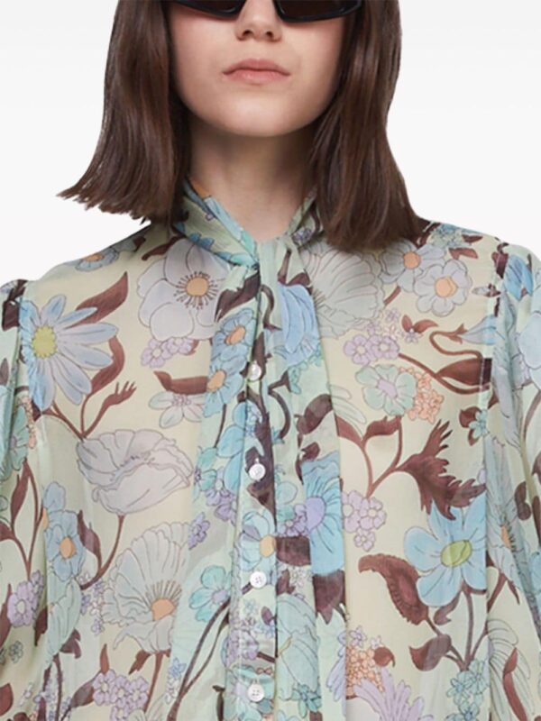 Stella McCartney Lady Garden silk blouse - Image 4