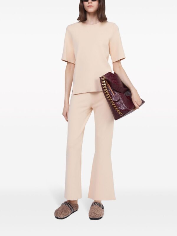 Stella McCartney  fine-knit flared trousers - Image 2