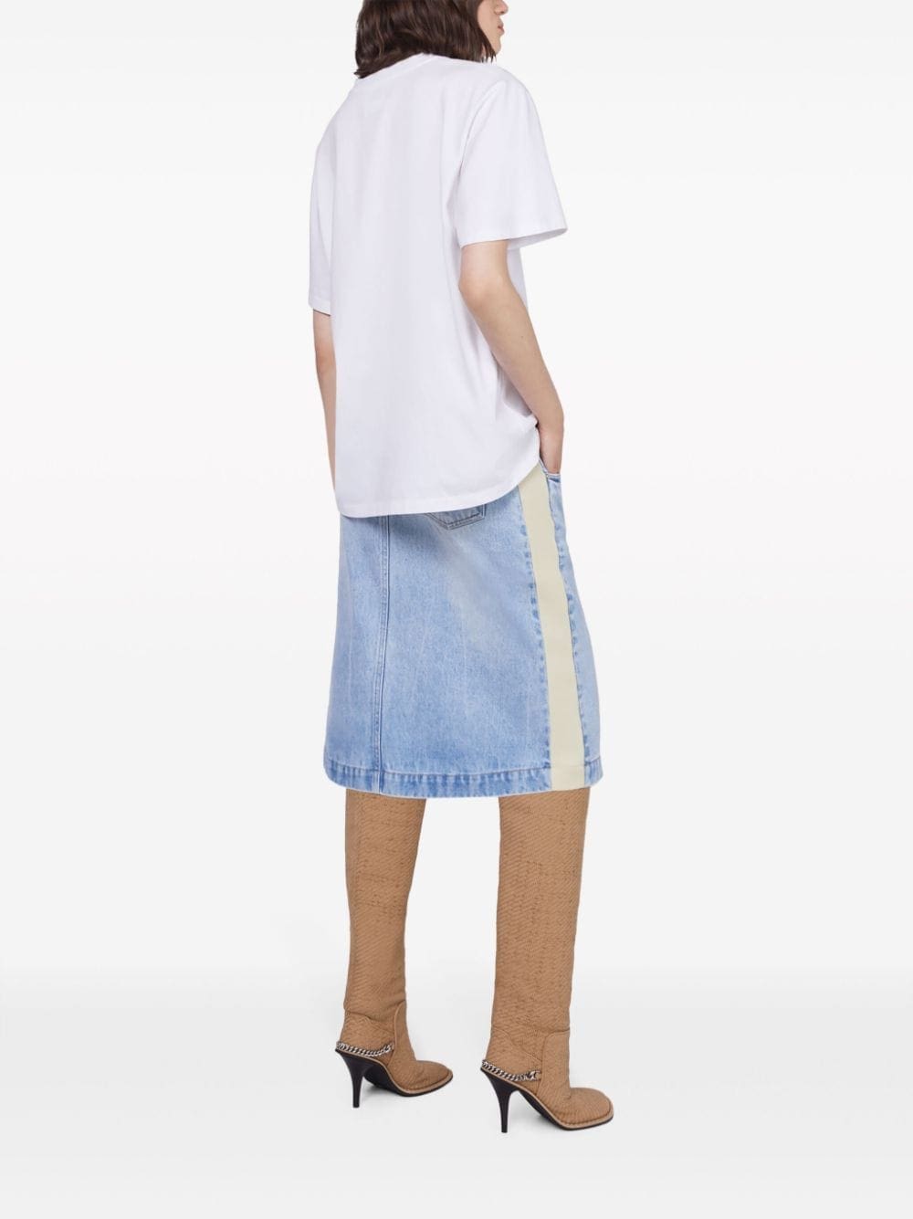 Stella McCartney Stella Iconics logo-print T-shirt - Image 3