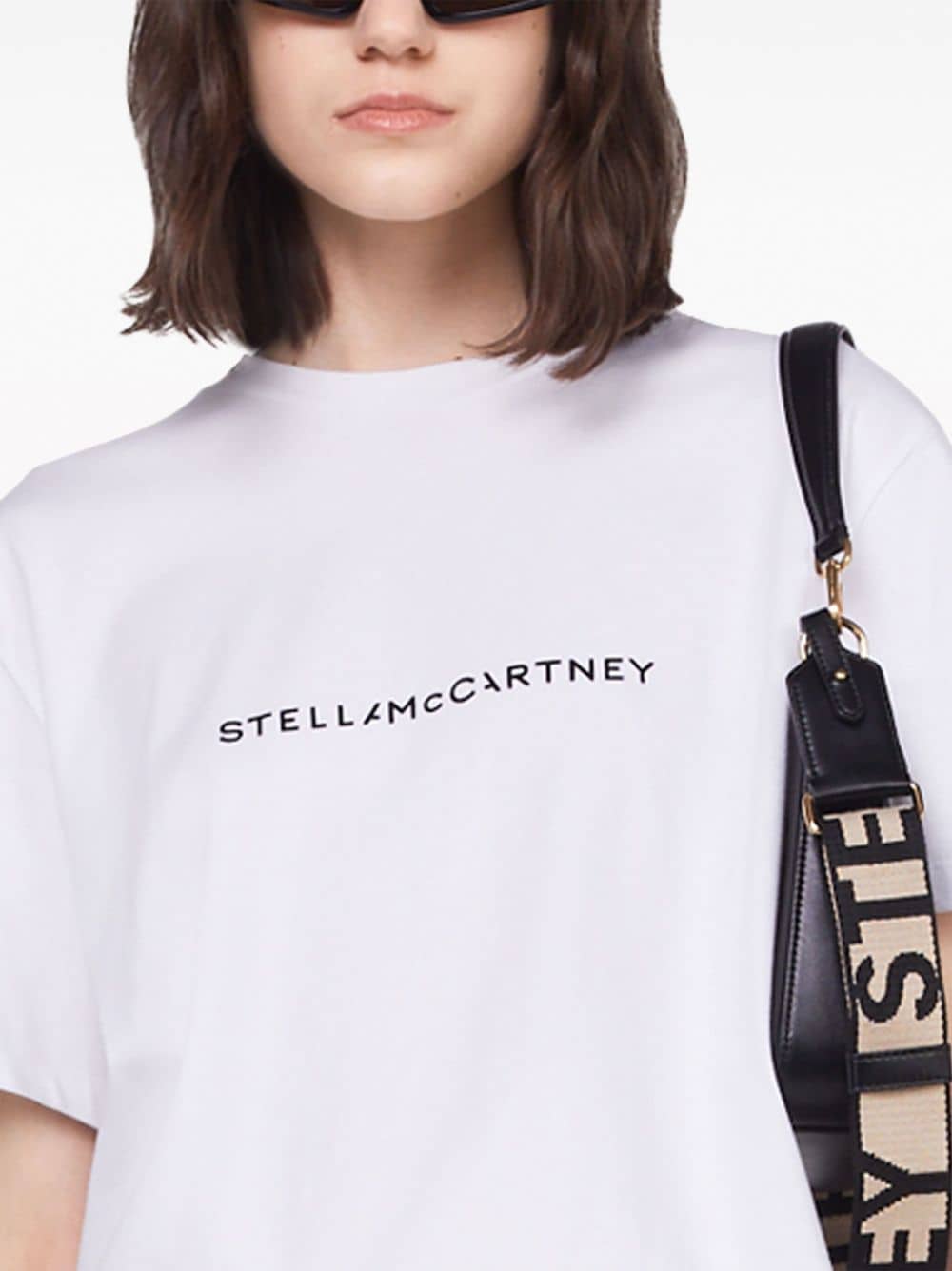 Stella McCartney Stella Iconics logo-print T-shirt - Image 4