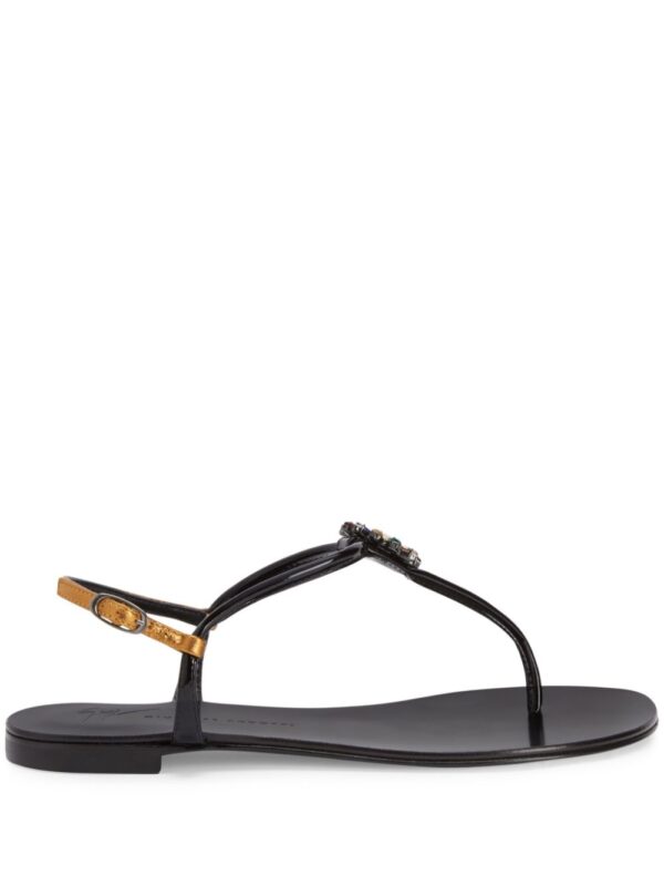 Giuseppe Zanotti  Noussa floral-appliqué sandals