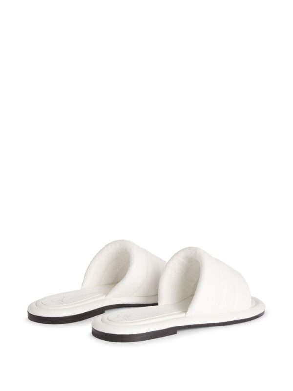 Giuseppe Zanotti  Harmande flat leather sandals - Image 3