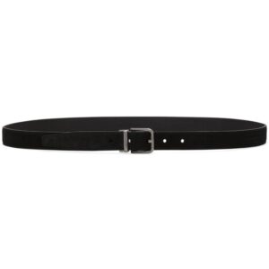 Louis Vuitton logo-engraved leather belt