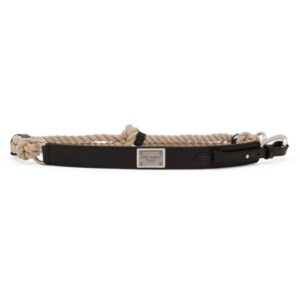 Dolce & Gabbana  logo-plaque leather belt