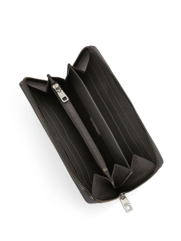 Dolce & Gabbana DG logo zip-around leather wallet - Image 4