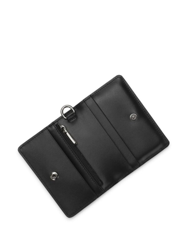 Dolce & Gabbana logo-print leather cardholder - Image 3