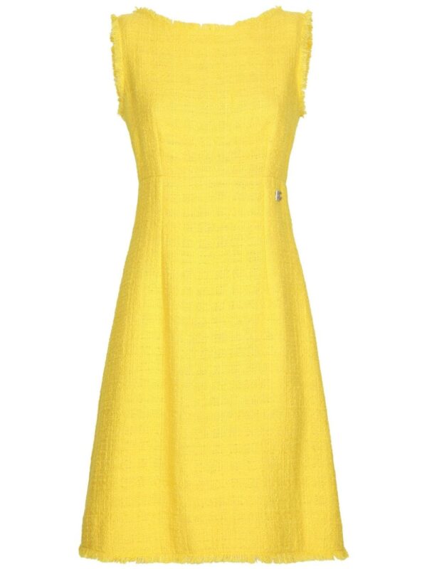 Dolce & Gabbana A-line tweed dress