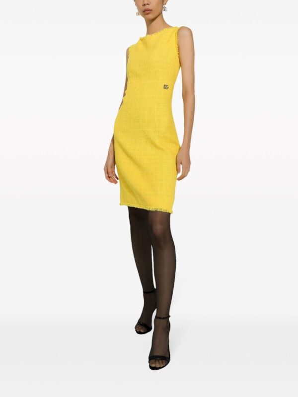 Dolce & Gabbana A-line tweed dress - Image 2