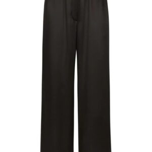 Dolce & Gabbana  elasticated-waist silk palazzo trousers
