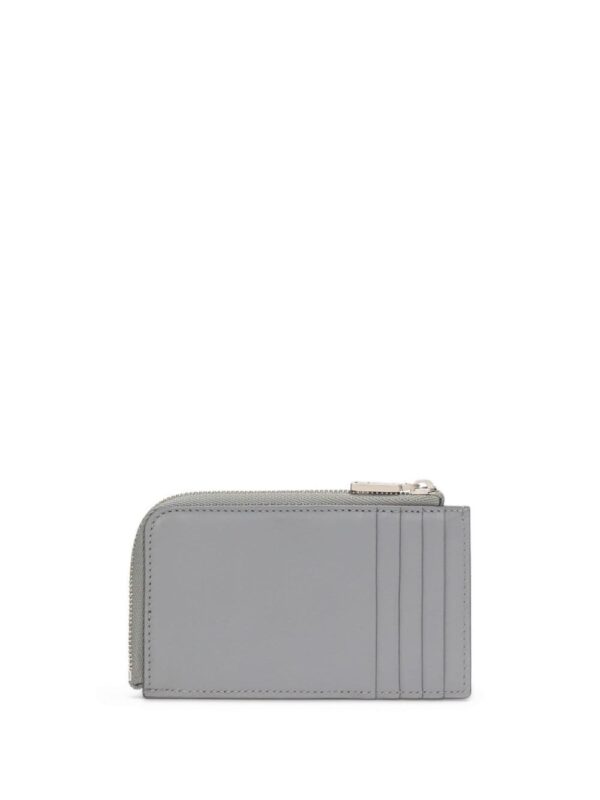 Dolce & Gabbana logo-embossed leather card holder - Image 3