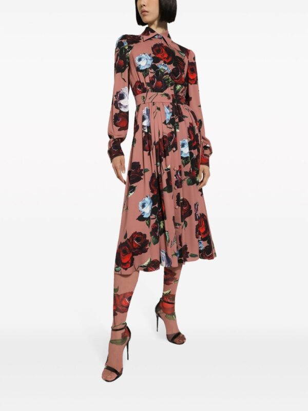 Dolce & Gabbana floral-print silk-blend dress - Image 2