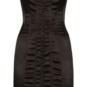 Dolce & Gabbana strapless satin minidress