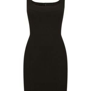 Dolce & Gabbana square-neck sleeveless minidress