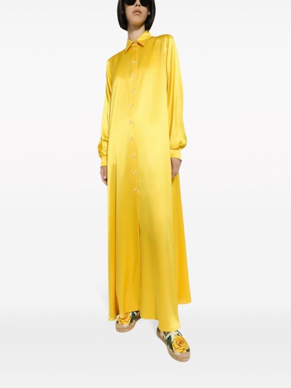 Dolce & Gabbana silk maxi dress - Image 2