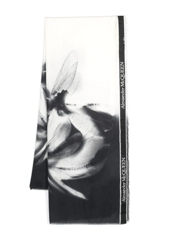 Alexander McQueen  St Dragonfly scarf
