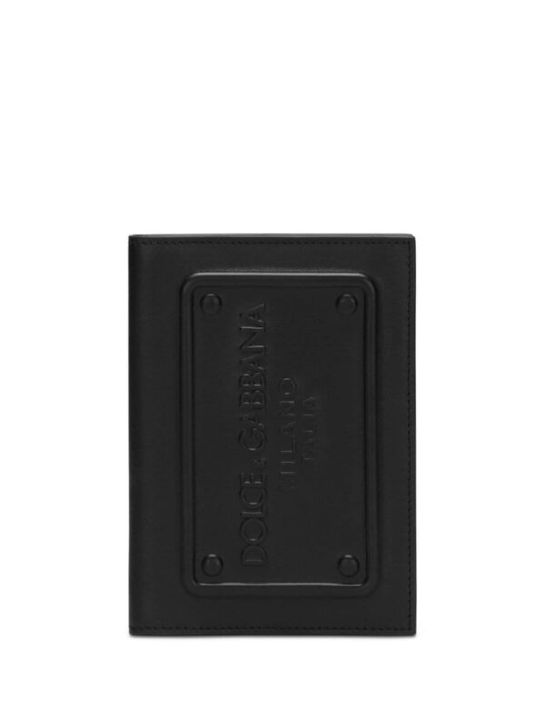 Dolce & Gabbana logo-embossed leather wallet