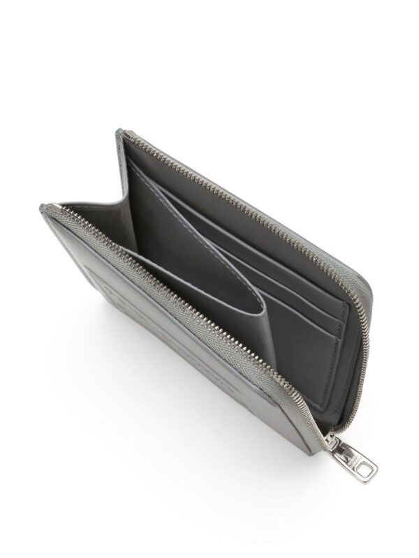 Dolce & Gabbana logo-debossed zip-around wallet - Image 4