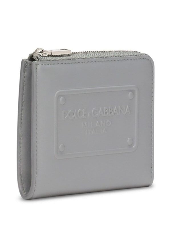 Dolce & Gabbana logo-debossed zip-around wallet - Image 3